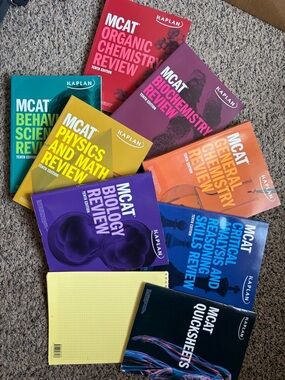 Kaplan MCAT Complete Review Set - Multicolor